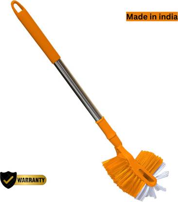 Established Home Hardy Brush Floor Cleaning Plastic Wet and Dry Brush