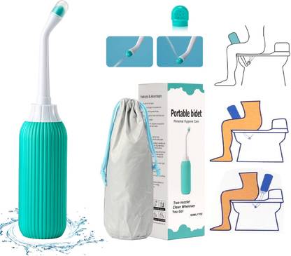TRK IMPEX Portable Bidet Spray for Toilet Post-Surgery Recovery,Moms,New Baby & Eldery-1Pc