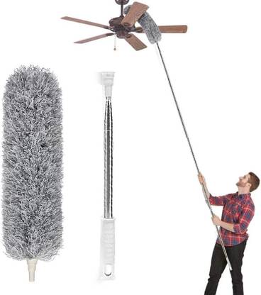 Depoff Microfiber Feather Duster with Extendable Handle Ceiling Brush Microfibre