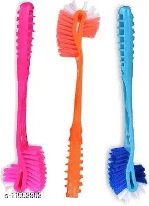 REGOLITH ENTERPRISES Double Sided Toilet Brush with Holder