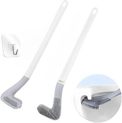 UBIETY Flexible Deep Cleaning Silicone Golf Shape Toilet Brush