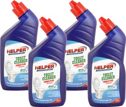 HELPER TOILET CLEANER -500ML ,4PC PACK Liquid Toilet Cleaner