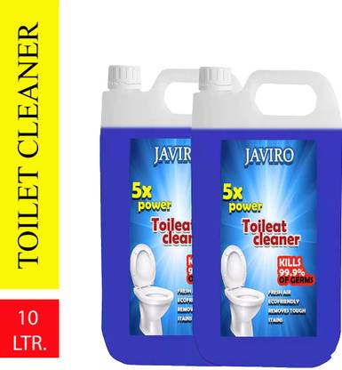 javiro toilet cleaner 5L Iantibacterial remove 99.9% germs I Remove tough STAIIN. Regular Liquid Toilet Cleaner