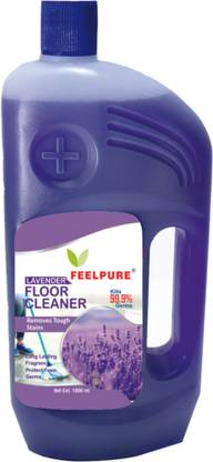Feelpure Disinfectant Surface & Floor Cleaner Liquid 1 Ltr. Kills 99.9% Germs Lavender Liquid Toilet Cleaner
