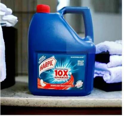 Harpic Disinfectant Toilet Cleaner Ocean Liquid Toilet Cleaner