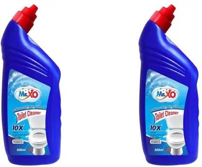Mr XO Toilet Cleaner , 500*2ML Liquid Toilet Cleaner