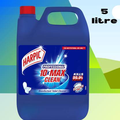 Harpic Disinfectant Toilet Cleaner Kills 99.9% of germ Removes 10x more stainsj Liquid Toilet Cleaner