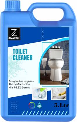 ZIVANTIX New Power Plus Original Liquid Toilet Cleaner 5Ltr Regular Liquid Toilet Cleaner