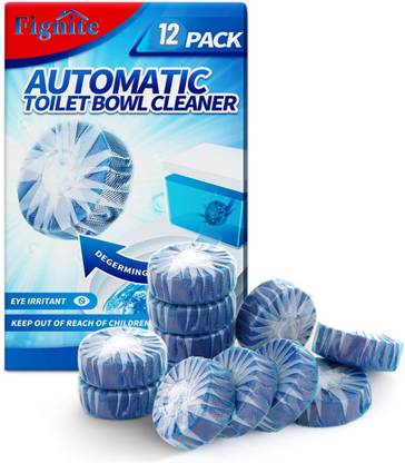 Fignite Auto toilet bowl cleansers, sustained-release technology with fresh fragrance. Original Rim Block