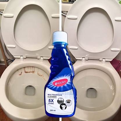 kiclin Toilet Cleaner Liquid Fresh Advanced Disinfectant Toilet Cleaner Liquid bottle Regular Liquid Toilet Cleaner