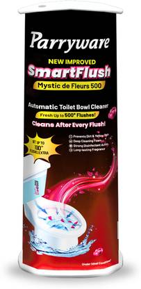 Parryware SmartFlush Automatic Toilet Bowl Cleaner Orchid 500* Flushes Orchid Liquid Toilet Cleaner
