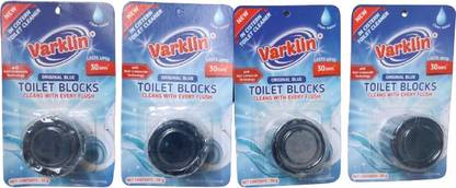 Varklin Toilet Blocks pack of 4 Herbal Block Toilet Cleaner