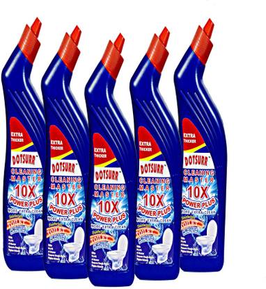 DOTSURR Cleaning Master Toilet Bowl Cleaner Combo Pack Of 5 Original Liquid Toilet Cleaner