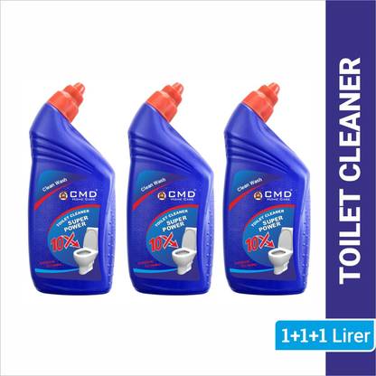 CMD Original Toilet Cleaner, 1000ml Original Liquid Toilet Cleaner (3 x 1000 ml ) Liquid Toilet Cleaner
