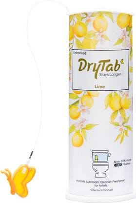 Drytab Toilet Mate Hands Free Automatic Citrus Block Toilet Cleaner