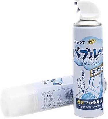 AYUSH INTERNATIONAL Foaming Cleaner/Disinfectant Spray for Bidet Seat Nozzles TOILET CLEANER SPRAY Rose Spray Toilet Cleaner