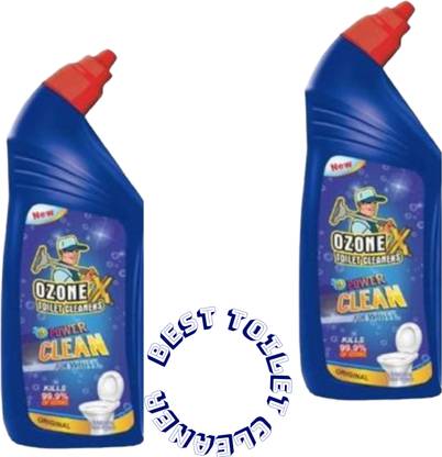 OZONEX Toilet Cleaner Clean For all germs white Kill 99.9% of Germ Liquid Toilet Cleaner