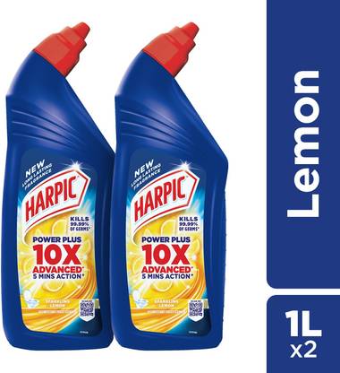 Harpic Lemon Toilet Cleaner Liquid Lemon Liquid Toilet Cleaner