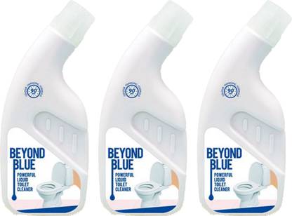 ANKU BEYOND BLUE POWERFUL LIQUID TOILET CLEANER 750 ML PACK OF 2 (1.5 ml) Regular Liquid Toilet Cleaner
