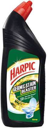 Harpic Germ and Stain Disinfectant Citrus Liquid Toilet Cleaner