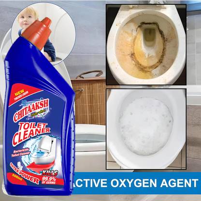CHITAAKSH Power Plus Disinfectant Original Liquid Toilet Cleaner Original Toilet Cleaner Regular Liquid Toilet Cleaner