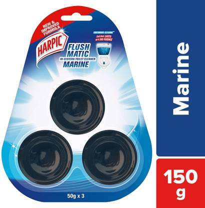Harpic Flushmatic In-Cistern Marine Block Toilet Cleaner