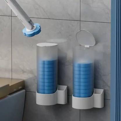 TWINKLE PARADISE Disposable Toilet Bowl Cleaner Wand with Cleaner Refills(Pack of 1) Foam Toilet Cleaner