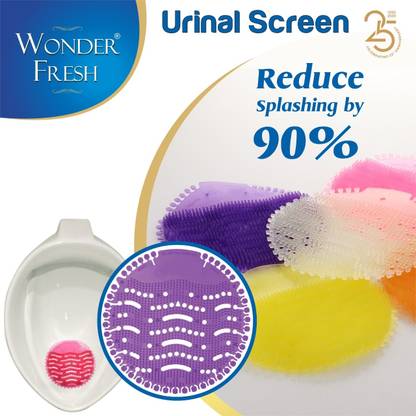 WONDAR Urinal screen Mat Toilet Cleaner