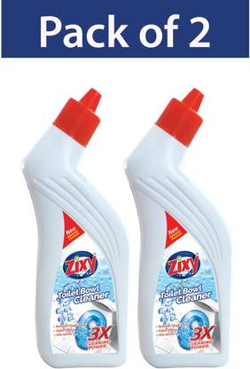 ZIXY Toilet Cleaner Quick & Easy to Use Removes Germs Pack of 2 Liquid Toilet Cleaner