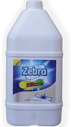 Zebra floor cleaner, closet and all ceramic rust yellow stain cleaner 5 LTR Lemon Liquid Toilet Cleaner