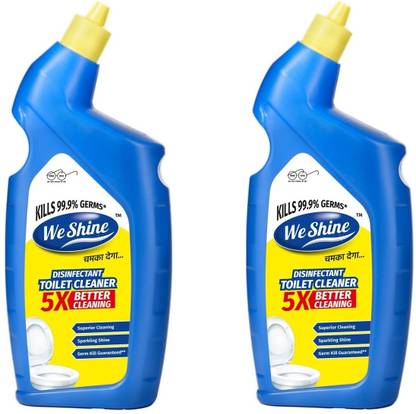 WE SHINE 5x Better Cleaning || Sparkling Shine || Liquid Toilet Cleaner Liquid Toilet Cleaner