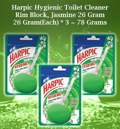 Harpic HYGENIC JASMINE 26GMS Jasmine Rim Block