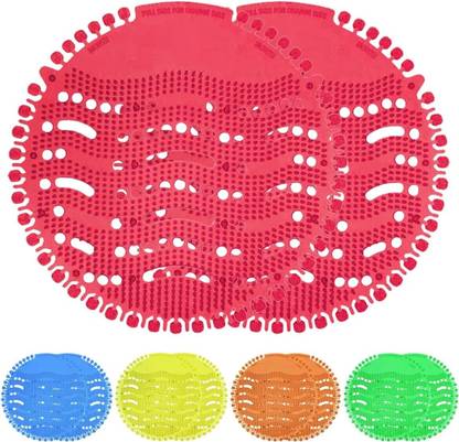 YUVORA Urinal Screen Fresh Scented Anti-Splash Toilet Mat Bathroom Deodorizer Regular Mat Toilet Cleaner