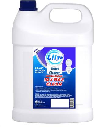 Liiya Toilet cleaner Ultra Clean 10 X MAX CLEAN Ocean Liquid Toilet Cleaner