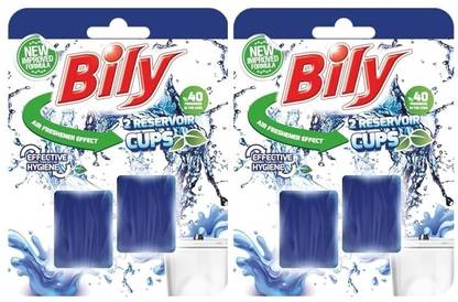 BILY Resorvoir Cubes – In Cistern Toilet Cleaner Rim Block