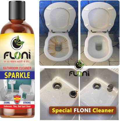 floni Disinfectant Floor Cleaner (250 ML) Lavender Lavender Liquid Toilet Cleaner