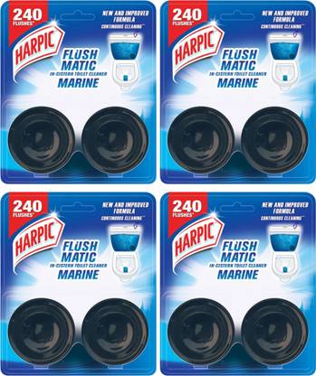Harpic Flushmatic In-Cistern Ocean Block Toilet Cleaner