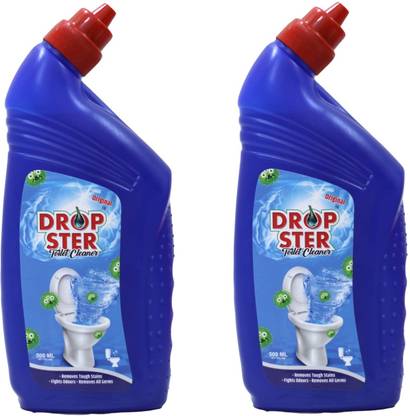 dropster Disinfectant Liquid- Removes Tough Stains, Fights Odours, Remove All Germs Regular Liquid Toilet Cleaner
