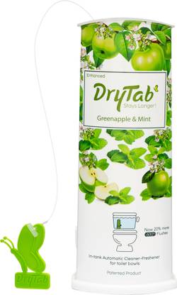 Drytab In Tank Automatic Cleaner Freshener for Toilet Bowls Mint Block Toilet Cleaner