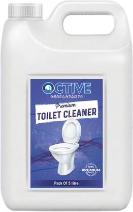 OCTIVE Proffesional 10X Max Clean Premium Toilet Cleaner | 5000 ml Liquid Toilet Cleaner