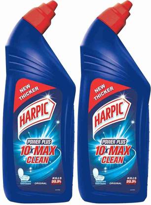 Harpic TOILET CLEANER 1 LITRE 2 PC COMBO Original Liquid Toilet Cleaner