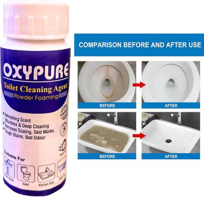 Velocius Enterprise Oxypluse Powder: The Ultimate Solution for Fresh, Clean Toilets Lemon Powder Toilet Cleaner