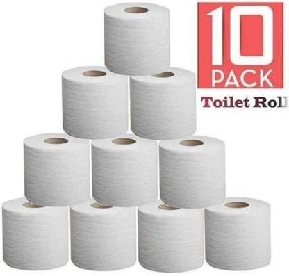PEARSILK Soft Toilet Tissue Paper Rolls 100% Natural Toilet Paper Roll