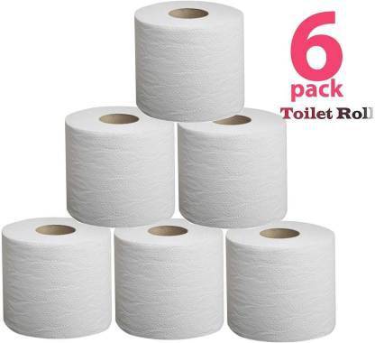 The club Toilet Tissue Rolls with 100% Natural Tissue, Extra Soft Tissue Paper,Pulls Toilet Paper Roll pack of 06��(2 Ply, 475 Sheets) Toilet Paper Roll