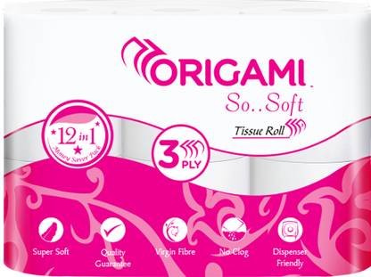 Origami Toilet Paper | Tissue Roll Toilet Paper Roll