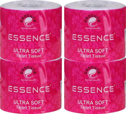 ESSENCE ULTRA SOFT TOILET TISSUE PAPER Toilet Paper Roll (2 Ply, 450 Sheets) Toilet Paper Roll
