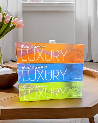 Everbite Soft Facial Tissue Paper ,Face Tissue, Car Tissue Refill, Disposable Toilet Paper Roll