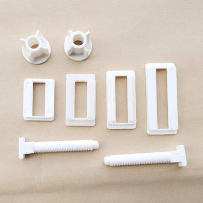 MASTERBATH Toilet Seat Cover Hinges Screw with 35mm, 40mm, 45mm, 50mm, 60mm Bracket Size Custom Fit Toilet Seat Lid Lock