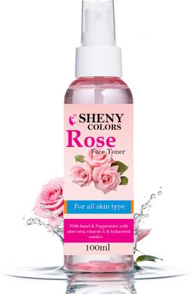 SHENY COLORS Daily Face Refresh for Every Skin Type Rose Water Toner Men & Women