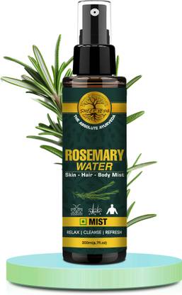Sheer Veda Organic Rosemary Water Toner Spray/Mist/Hydrosol For Hair Growth & Skin Glow Men & Women